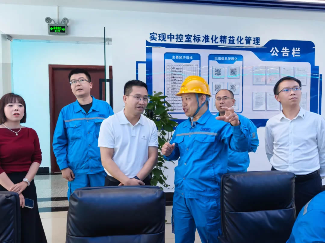 大竹县委领导调研水泥行业超低排放改造工作